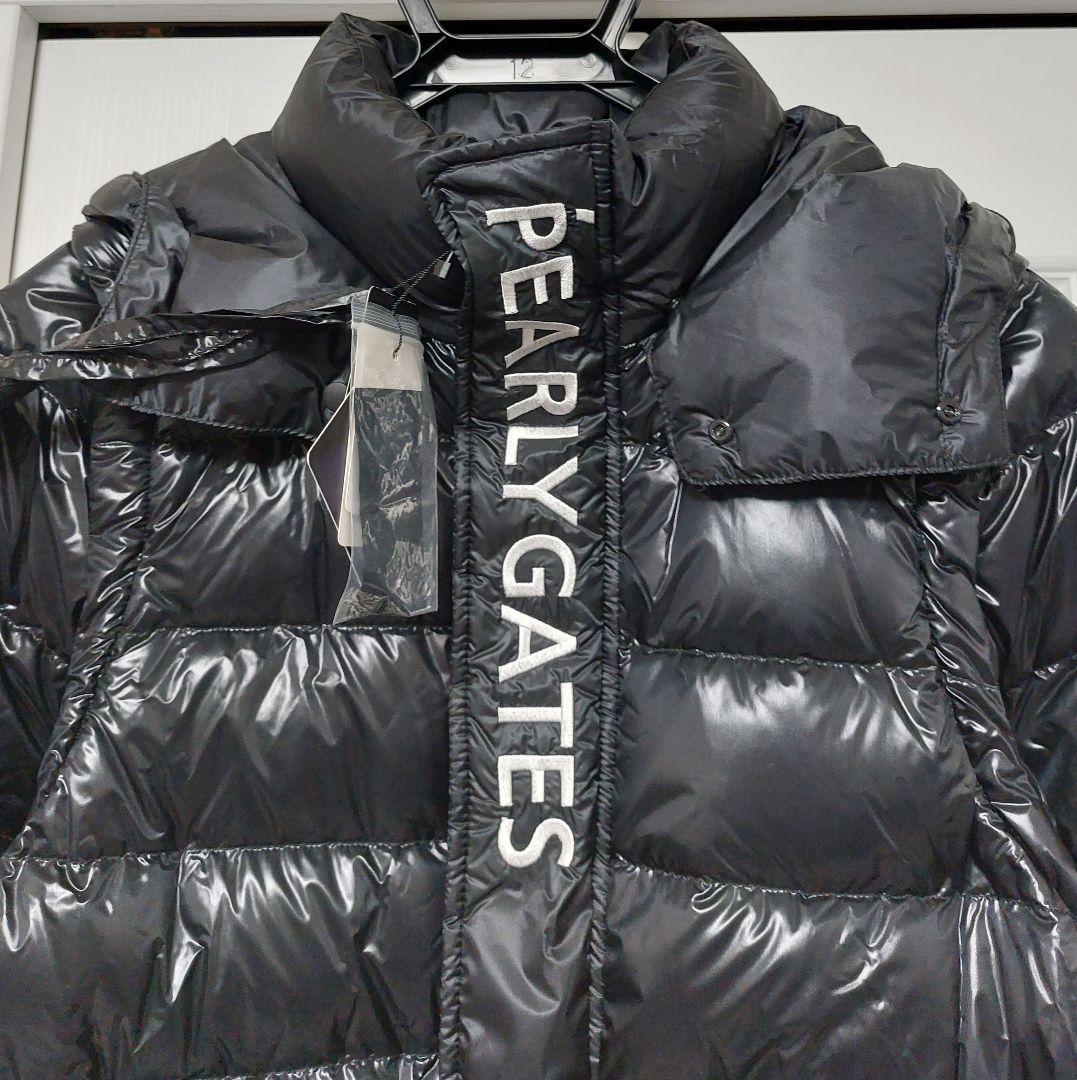 【新品未使用】パーリーゲイツ ダウン サイズ4 ブラックPEARLY GATES