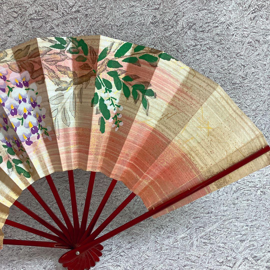 舞扇子3点セット 専用ケース付き 桜 藤 和柄扇子 舞扇