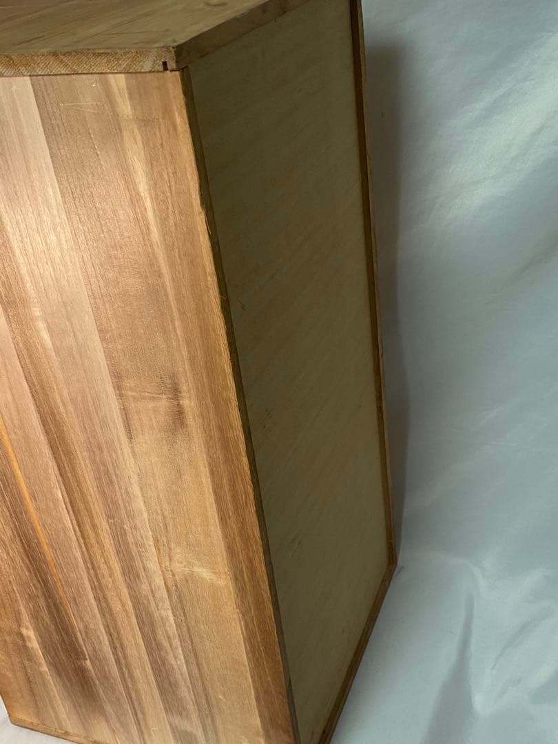 2794❣️ 桐箪笥 小型収納棚 3段 衣装ダンス 着物 チェスト 観音開き