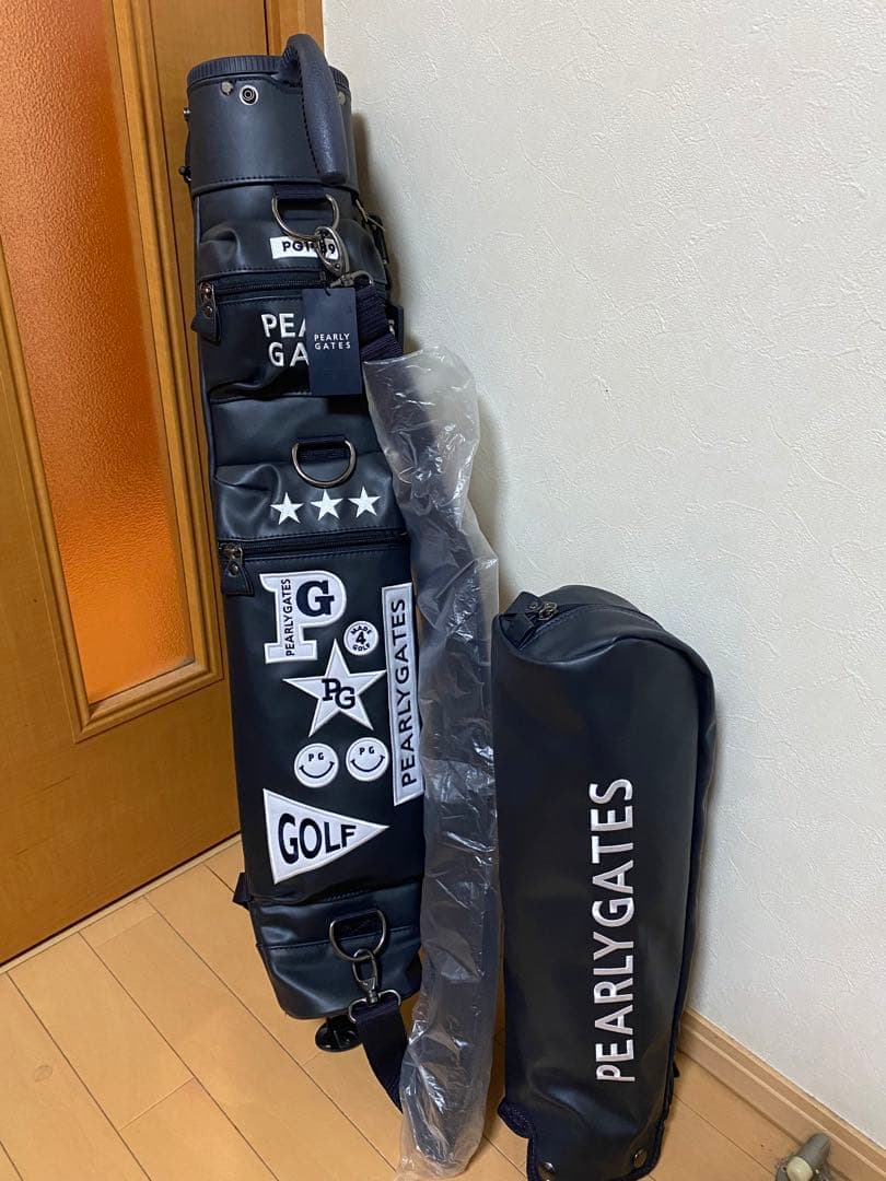 パーリーゲイツ 46インチ対応セルフスタンド　クラブケース　定番　ネイビー