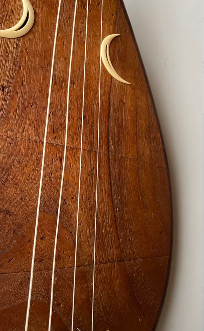 筑前琵琶　撥・架台付属