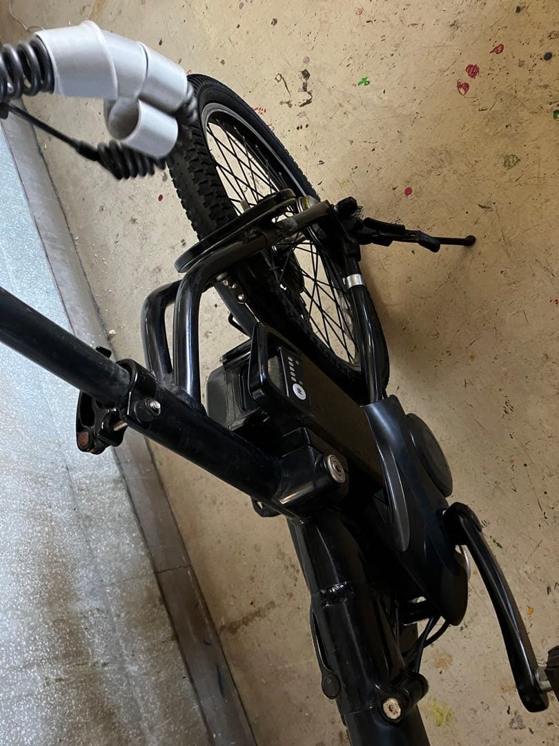 折りたたみ式電動アシスト自転車 黒 Panasonic パナソニック オフタイム