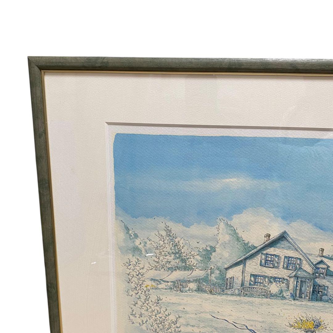 【美品】内田新哉 グリーンゲイブルズ 版画