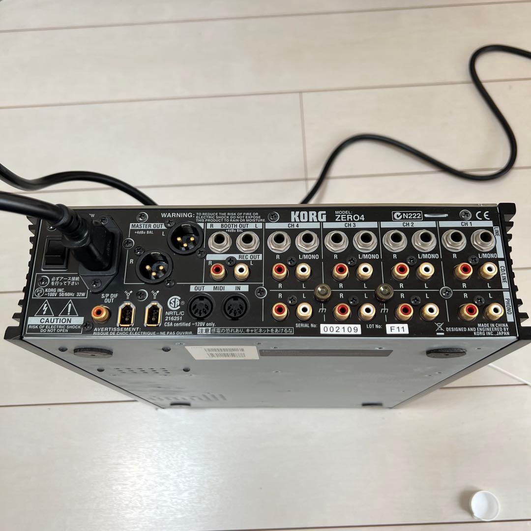 KORG ZERO4 DJミキサー