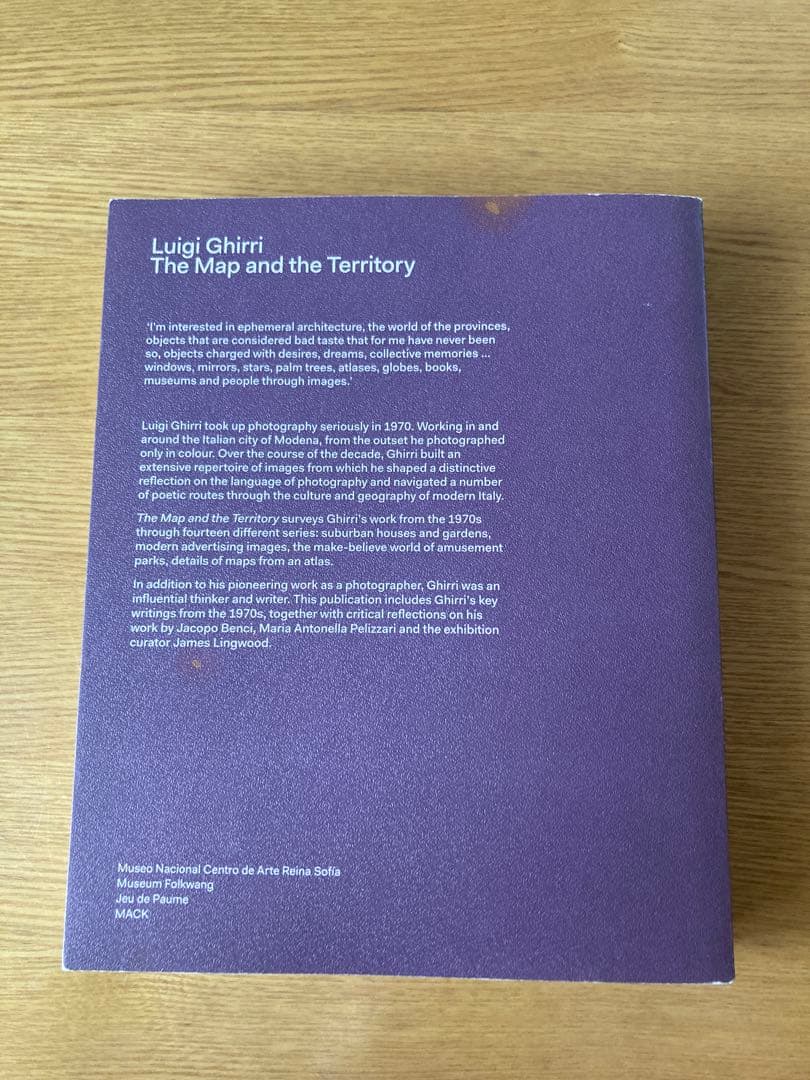 ルイジ・ギッリ The Map and the Territory 写真集