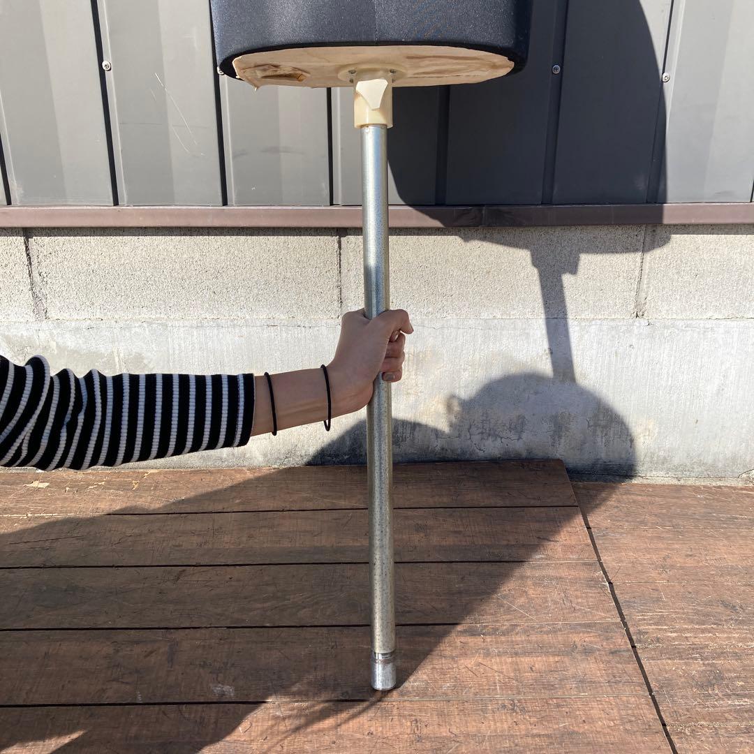 【美品】レディース トルソー マネキン 9号相当 ブラック 鉄脚ベース 土台なし