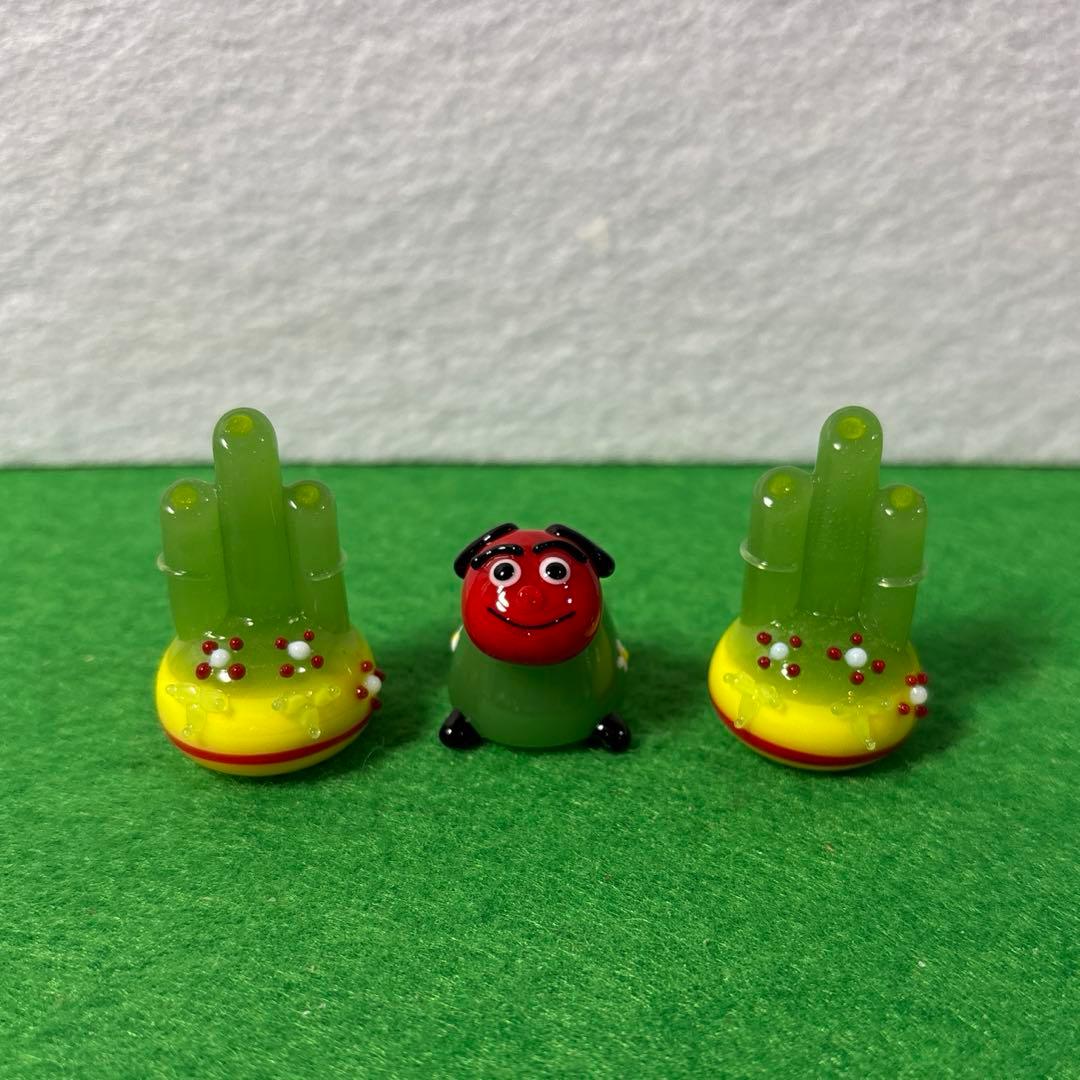 よっしー　ガラス細工　ミニチュア