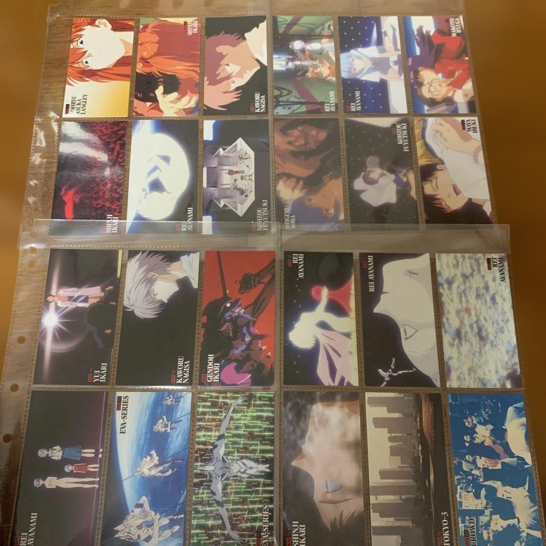 エヴァンゲリオン 劇場版 カード カードダスマスターズ ワイド セミコンプ　初版