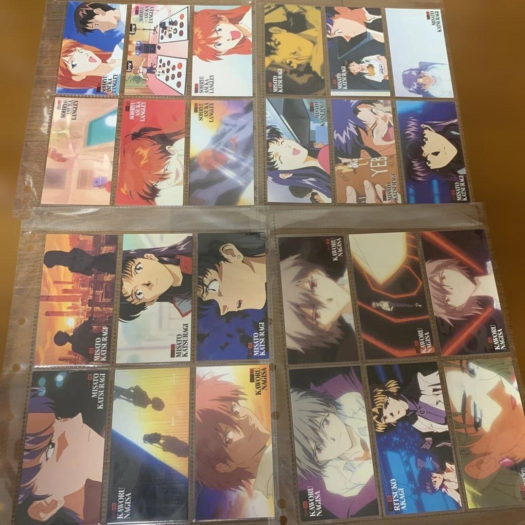 エヴァンゲリオン 劇場版 カード カードダスマスターズ ワイド セミコンプ　初版