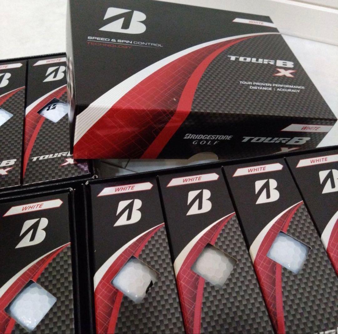 ★ブリヂストン★新品未使用品♪ツアーBX　ホワイト　3ダース