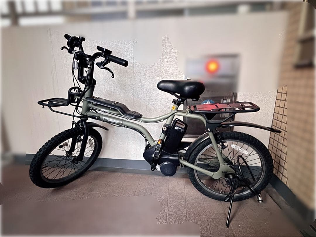 Panasonic 電動アシスト自転車 イーゼット 20型 マットオリーブ