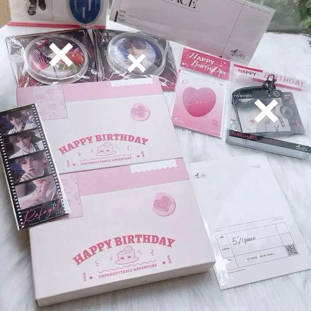 最終値下　恋と深空　ホムラ2024バースデー　8点セット　アクスタ　ポストカード