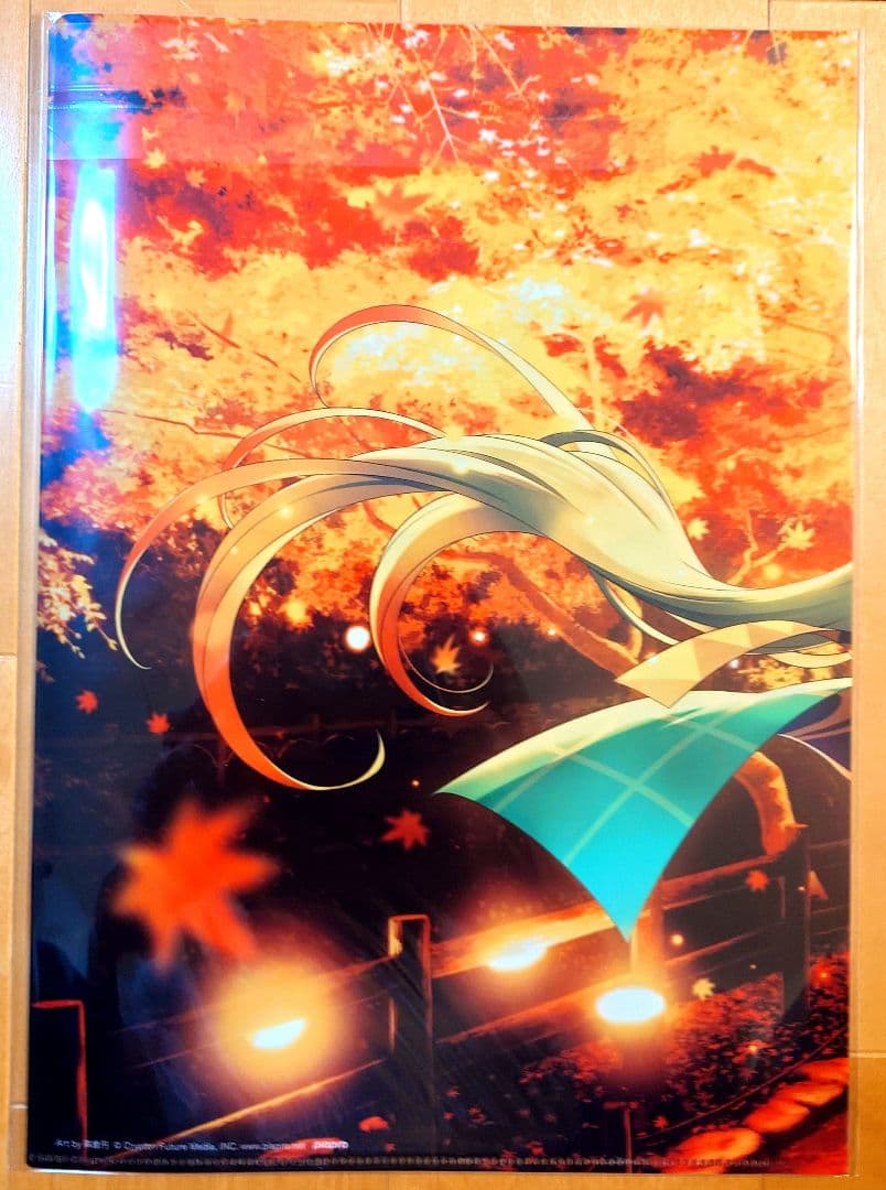 初音ミク北野天満宮KNF2019クリアファイル 森倉円ver. KNFイラスト展