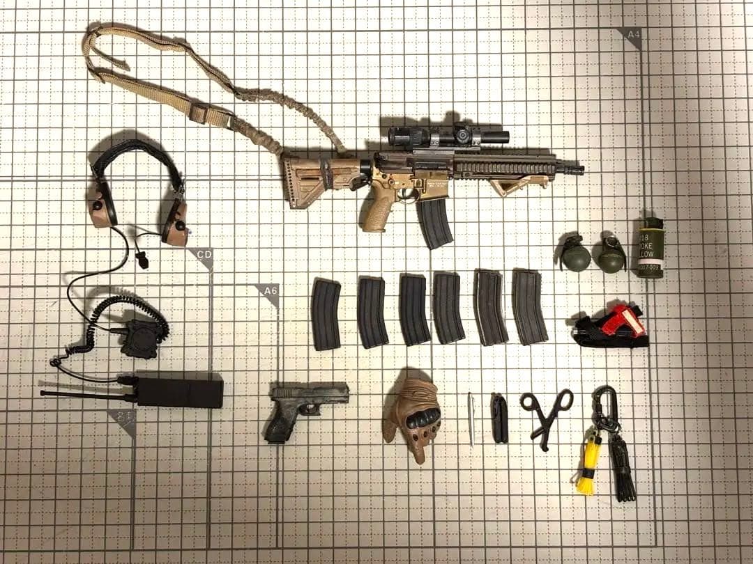 WARFARE風ミリタリーフィギュア damtoys 12インチ カスタム