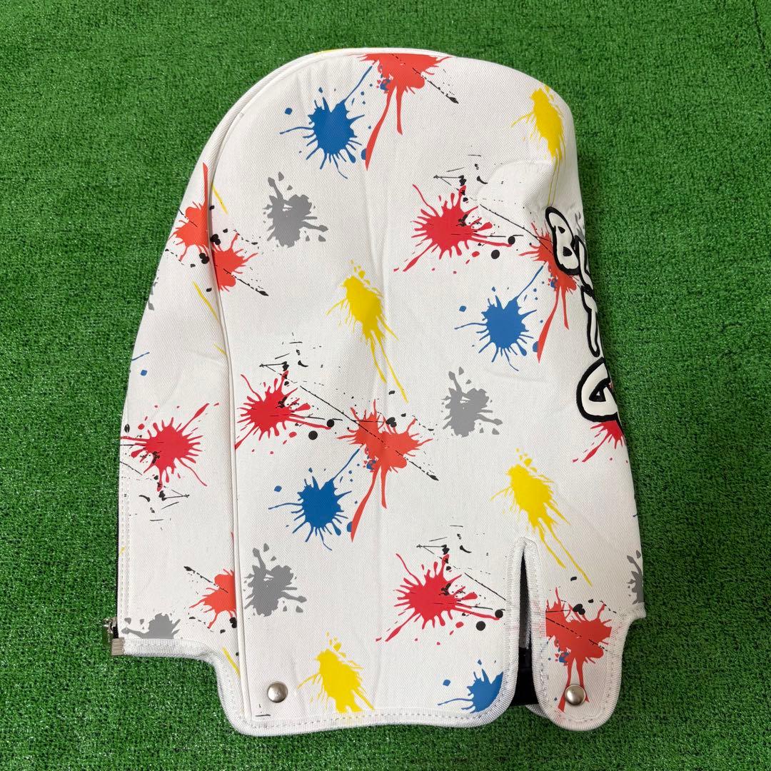 BLUE TEE GOLF デニムキャディバッグ フード・ヘッドカバー付き