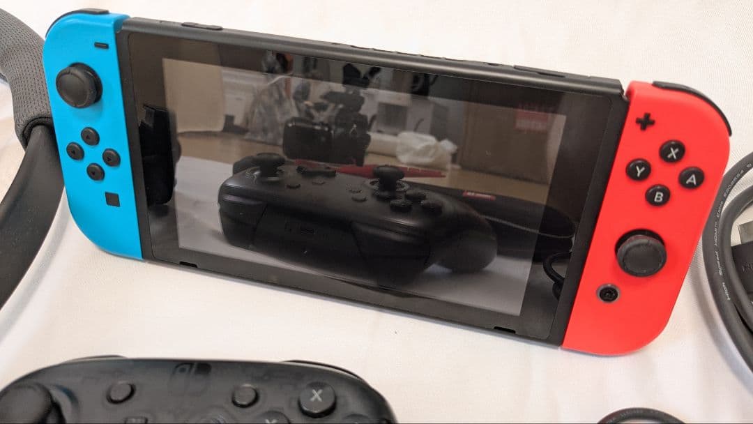 Nintendo Switch 本体・付属品・ゲーム4個