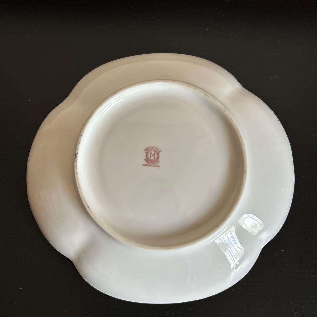 オールドノリタケ　盛り上げ・モールド 風景画