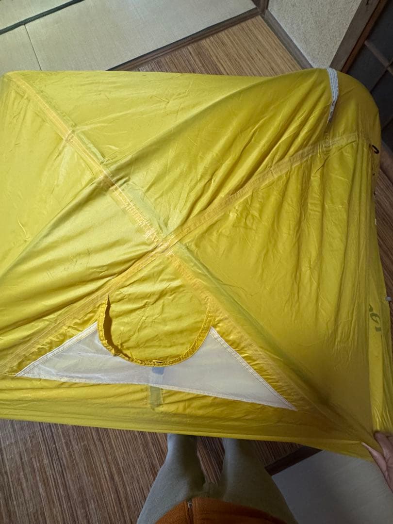 mont-bell モンベル クロノスドーム2型 シトロンイエロー