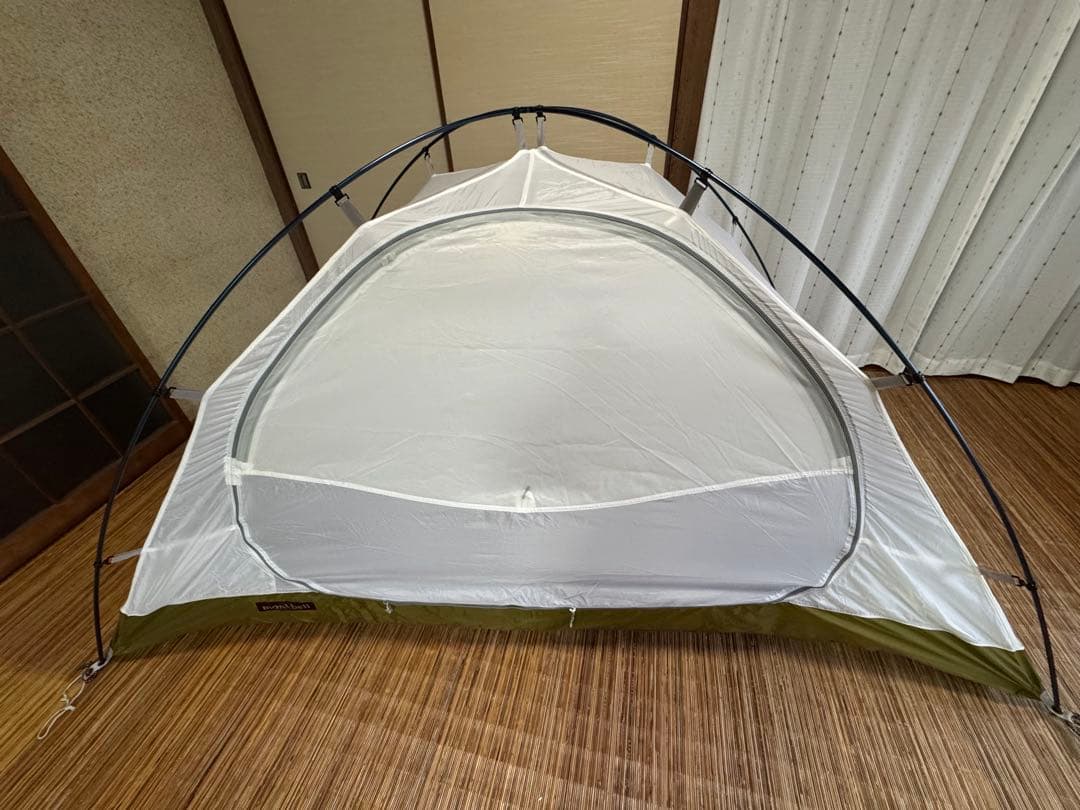 mont-bell モンベル クロノスドーム2型 シトロンイエロー