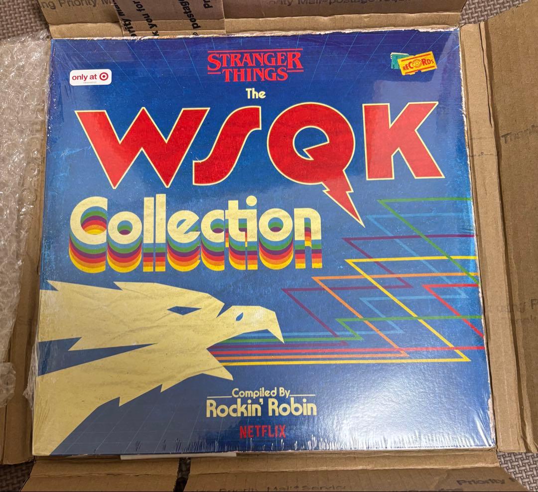 US限定 ストレンジャーシングス WSQK レコード コレクション 海外限定