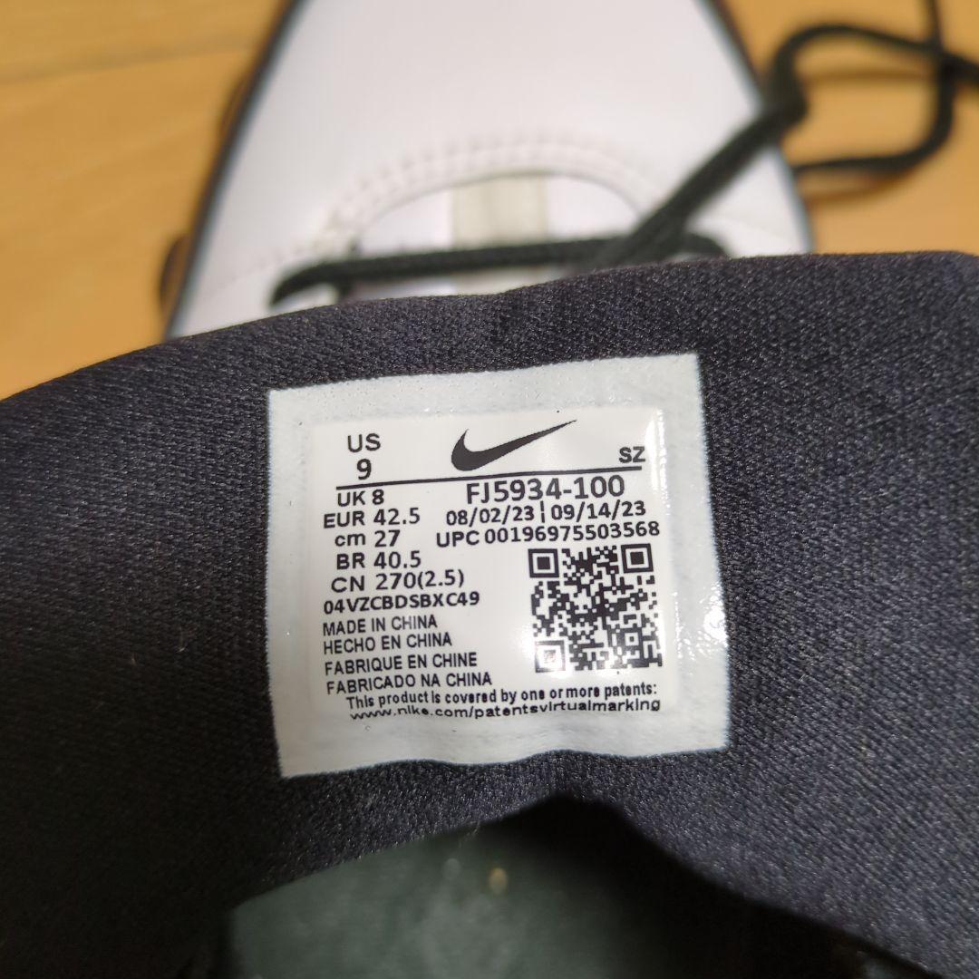 ナイキ　エアジョーダン9　ゴルフ　サイズ 27cm