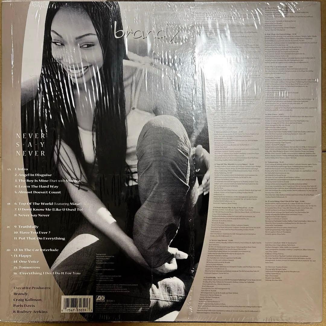 BRANDY - NEVER SAY NEVER レコード