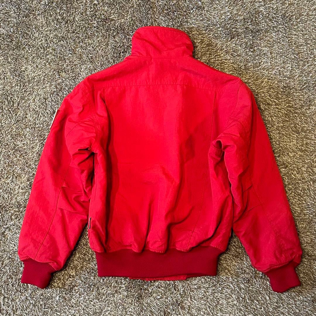 クシタニ ボンバー ジャケット 中綿 ブルゾン リバーシブル ライダー ワッペン