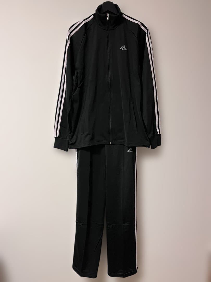 adidas CLIMA 365 ジャージ上下セット 黒Ｌ