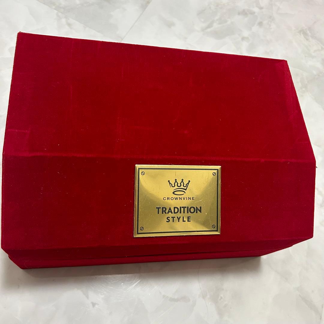 ブルー　K9 クリスタルデキャンタ トラディション スタイル　ブランデー　空瓶