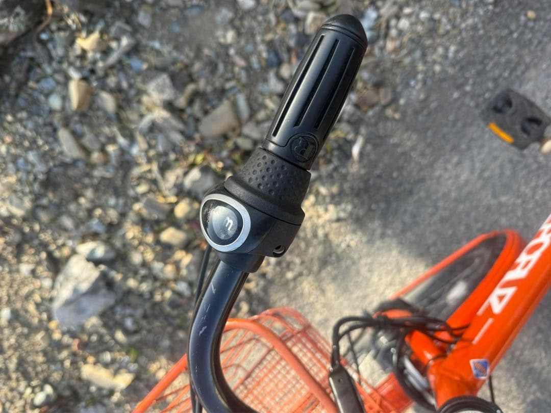 STEPOLIZ 電動アシスト自転車 オレンジ