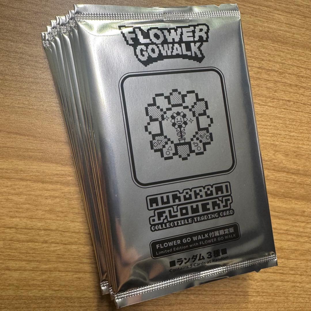 【10パック】FLOWER GO WALK 限定トレーディングカード 村上隆