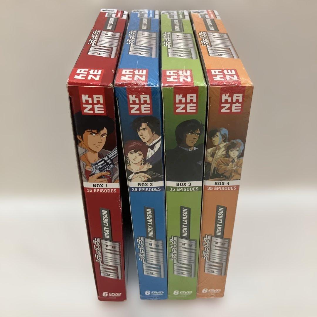 シティーハンター DVD ボックスセット 全4巻　CITY HUNTER アニメ
