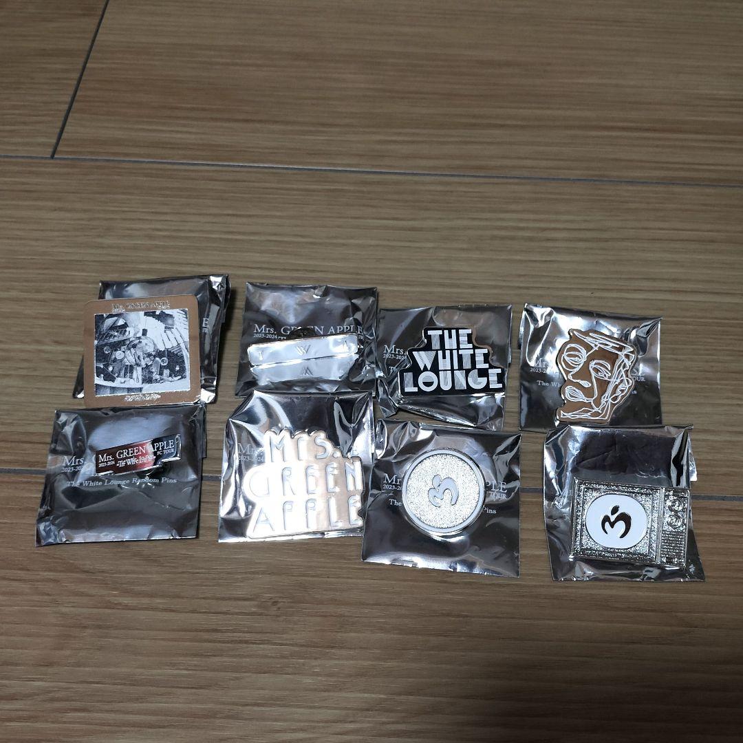 Mrs. GREEN APPLE ホワイトラウンジ ピンズ コンプリートセット