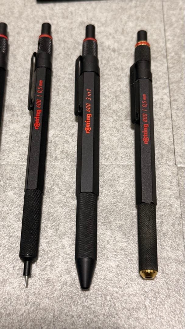 [バラ売り可]ロットリング 600 800 等まとめ売り 5本セット