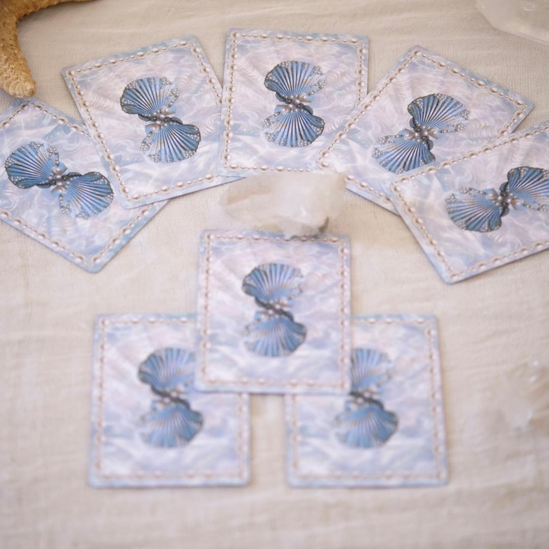 【正規品オラクルカード】美麗アートワーク＆真珠✨女神アフロディーテの祝福のデッキ