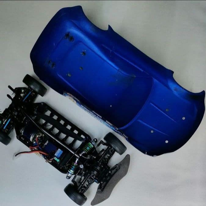 タミヤ1/10 電動RCシャフトドライブ4WD TB03　プロポ、メカ一式セット