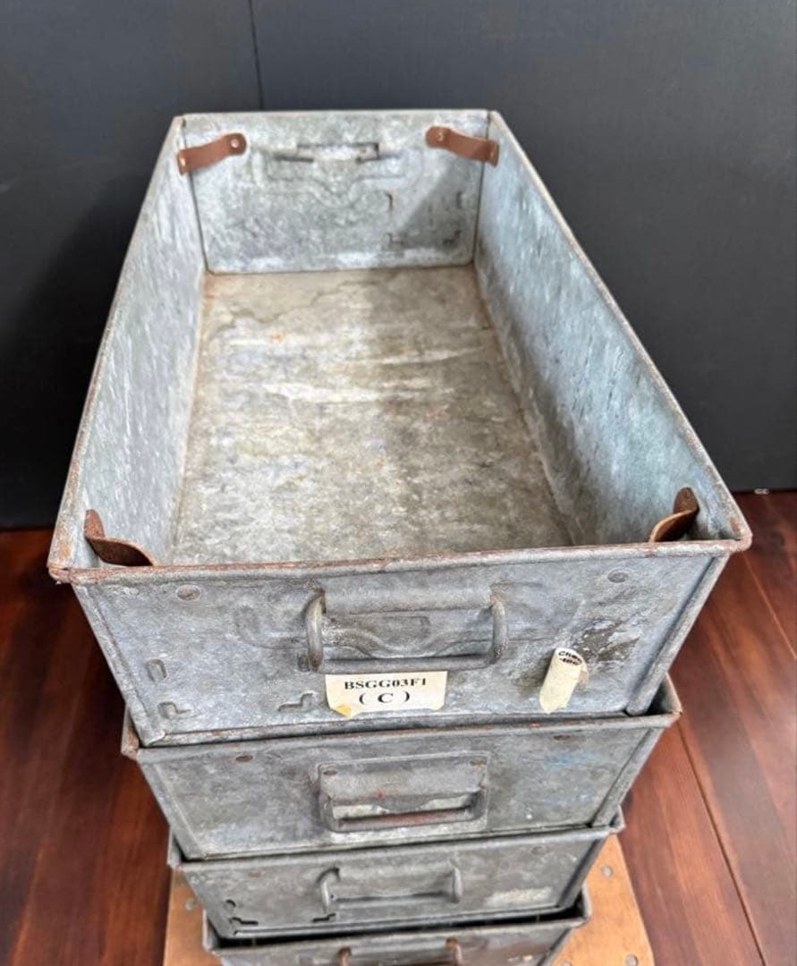 ボックス コンテナ　ヴィンテージ　8個