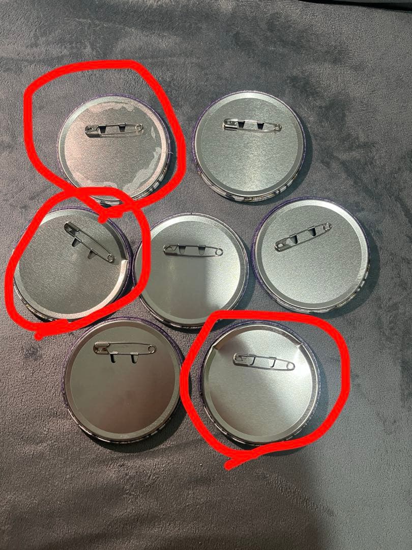 銀魂 銀河侍伝説 高杉 晋助 缶バッジ