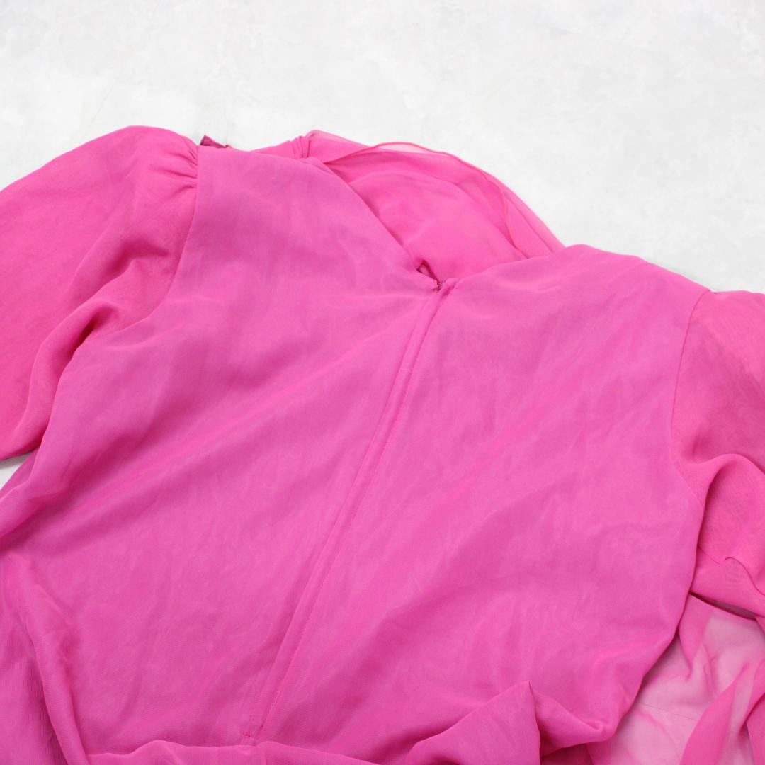 【美品 日本製社交ダンス衣装】上下セット スカート トップス sekine 紫