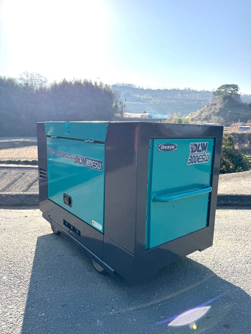 デンヨー 発電機 アーク溶接機 エンジンウェルダー ディーゼルエンジン 溶接