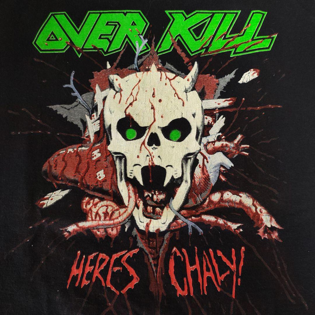 OVERKILL “HERES CHALY!” 1990 Tシャツ