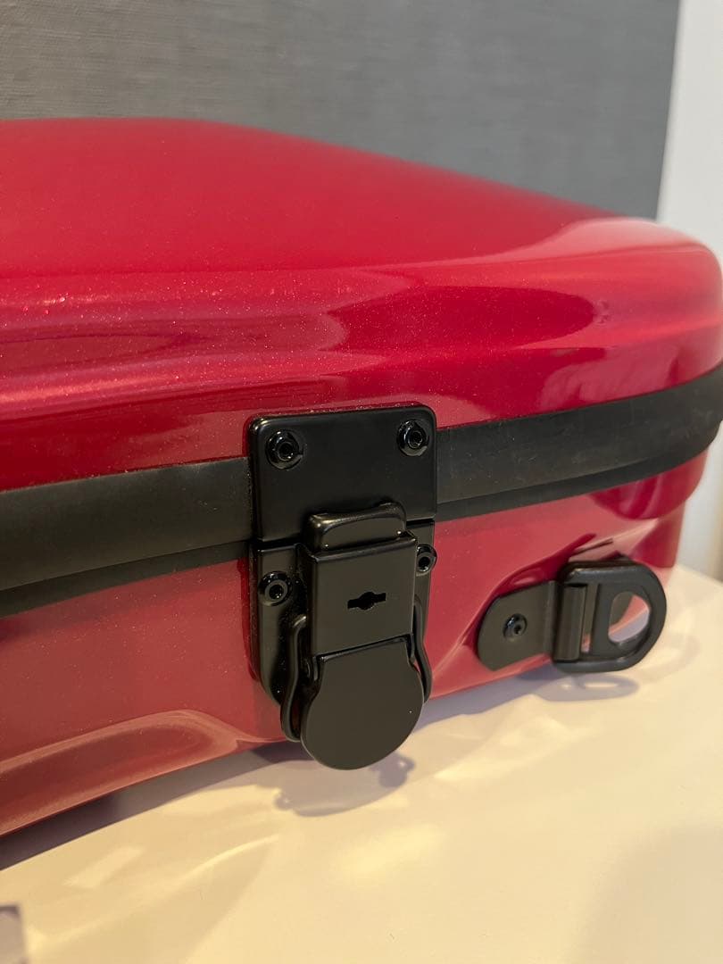 東洋楽器　バイオリンケース　プリュームファイバー　プラチナワイン