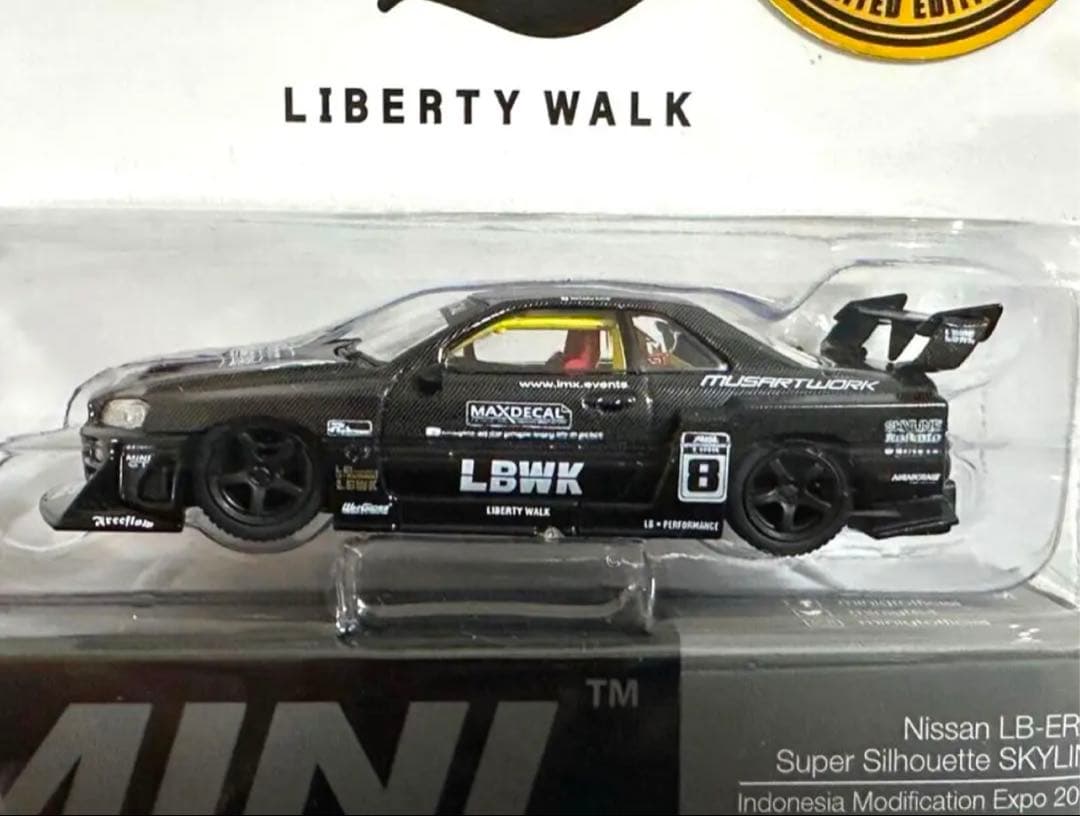 MINI GT Nissan LB-ER34 ミニカー IMX 2024限定