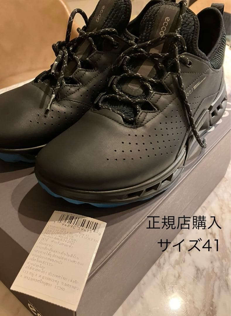 【新品未使用】エコー ecco BIOM C4(Black)サイズ41