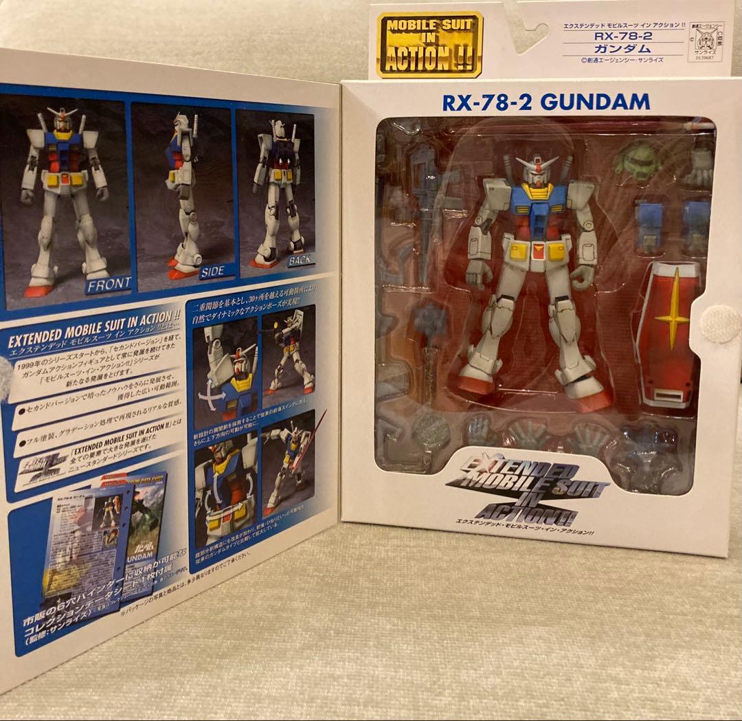 【4体セット・美品】EMIA ガンダム/シャアザク/ザク/グフ 塗装済み完成品