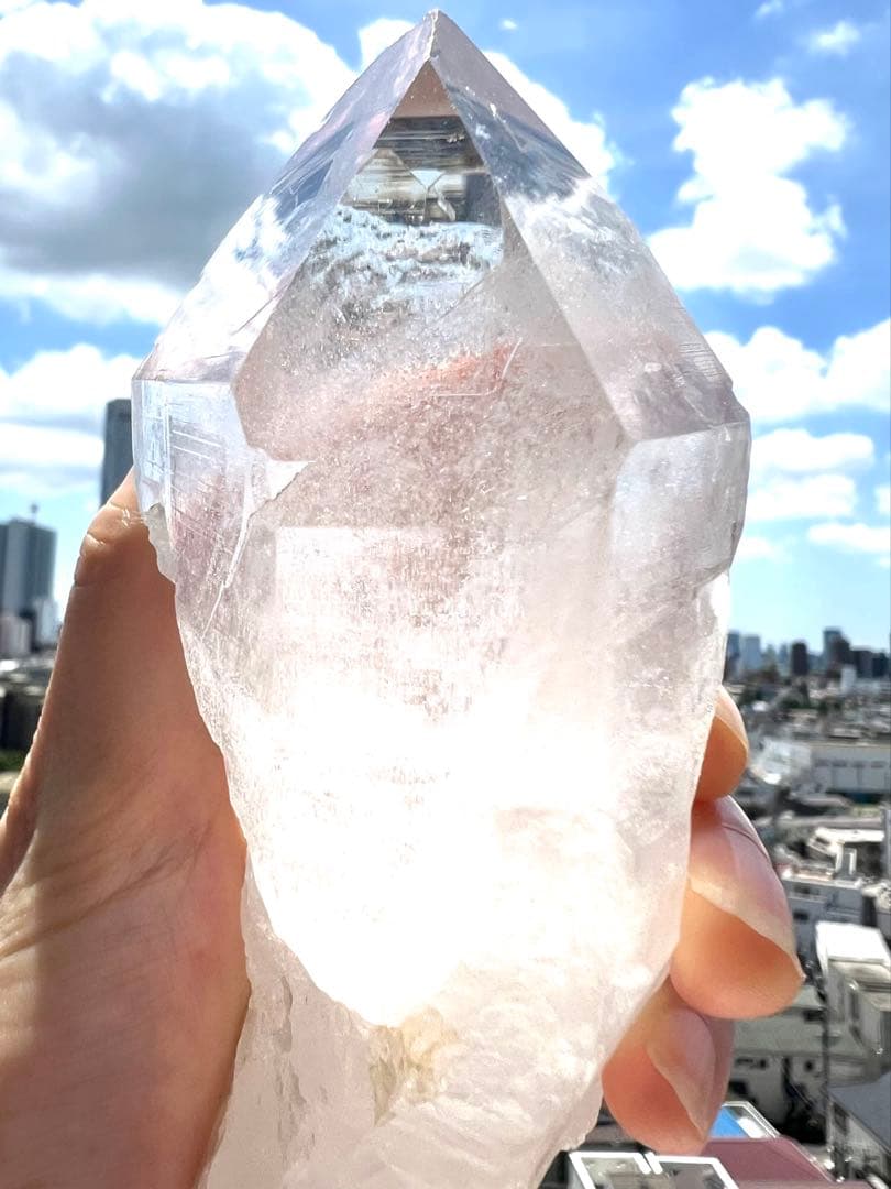 限定プレゼント価格✨美✨希少AAAAヒマラヤ メルー水晶 カテドラル✨大天使光水