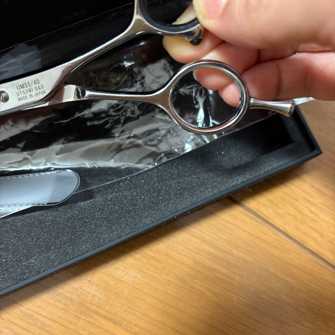 未使用に近いUTSUMIシザー　UM55/40