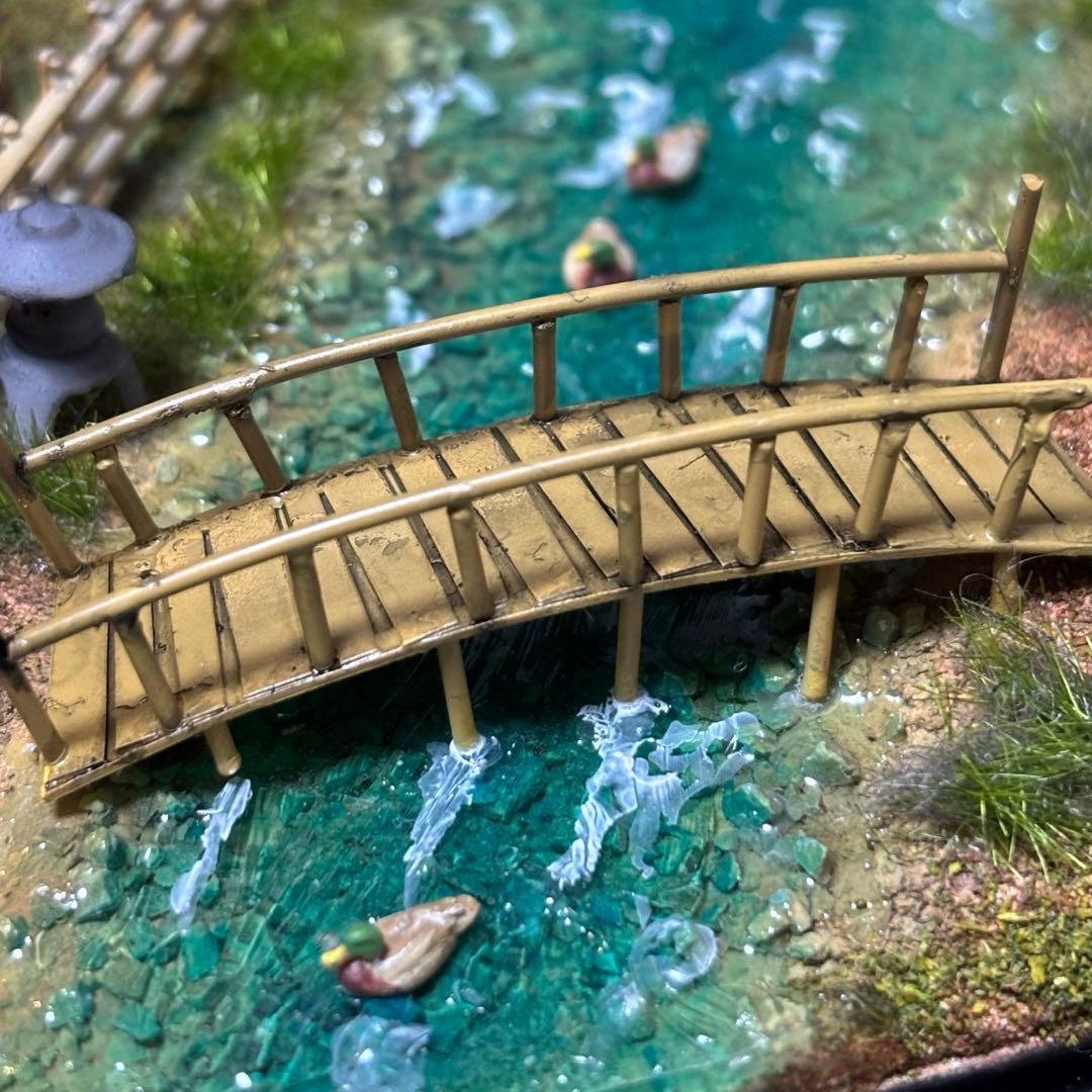 マイクロエース　佃煮屋　風物詩　完成品　ジオラマ