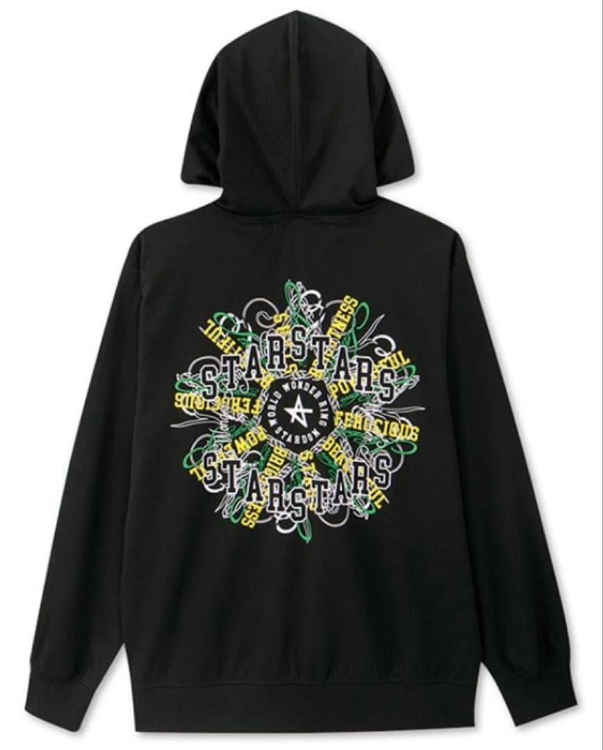 L　スターダム　飯田沙耶　羽南　ジップパーカー　ステッカー付、他　LL　3L