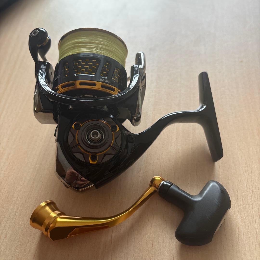 お値下げ美品　ダイワ 14モアザン 2510PE-H カスタム
